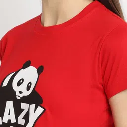 Fabflee Pack Of 3 Typographic Printed Cotton T-shirt image 4