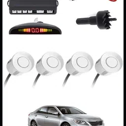 peeps store Car Premium 4 White Reverse Parking Sensor-AP25B388 Car Premium 4 White Reverse Parking Sensor-AP25B388 Parking Sensor-picture-35