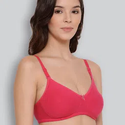 LYRA Combed Cotton Wirefree Secret Support Bra with Detachable Strap image 4