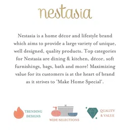 Nestasia Grey 6-Pieces Geometric Textured Glass Bowls 300ml image 2