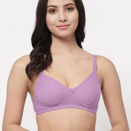Docare Pack Of 3 Lightly Padded Full Coverage Cotton T-shirt Bra With All Day Comfort image 3