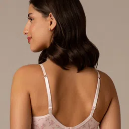 Amante Floral Printed Full Coverage Lightly Padded T-shirt Bra- All Day Comfort image 5