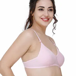 Docare Pack Of 2 Full Coverage Seamless Non Padded T Shirt Bra All Day Comfort image 2