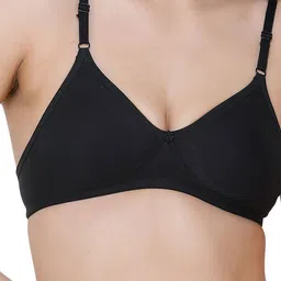 Docare Pack Of 2 Full Coverage Seamless Non Padded T Shirt Bra All Day Comfort image 5