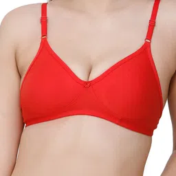 Docare Pack Of 2 Full Coverage Seamless Non Padded T Shirt Bra All Day Comfort image 5