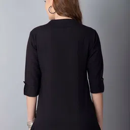 Pistaa Black Kurti image 5