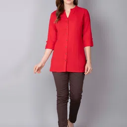Pistaa Red Kurti image 3