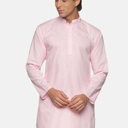 Sethukrishna Men Pink Cotton Kurta-picture-31