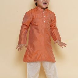 Sethukrishna Boys Mandarin Collar Kurta-picture-41