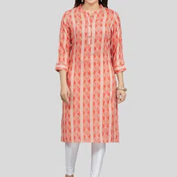 Saree Swarg Women Ethnic Motifs Printed Kurta image 1