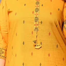 KALINI Geometric Printed Straight Kurta image 2