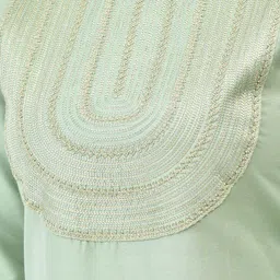 Span Yoke Design Round Neck A-Line Kurta image 2