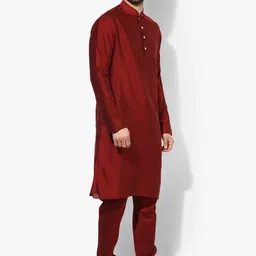KISAH Men Thread Work Kurta image 2