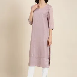 SHOWOFF Embroidered Sequins Kurta image 5