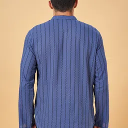 indus route by Pantaloons Floral Embroidered Thread Work Regular Kurta image 5