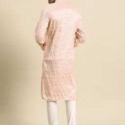 MANQ Floral Embroidered Straight Kurta image 2