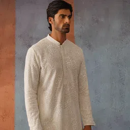 KALPRAAG Embroidered Kurta Patiala Set With Dupatta image 2