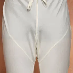 KISAH Mandarin Collar Thread Work Pure Cotton Straight Kurta with Churidar image 3