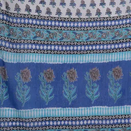 Libas Floral Printed Regular Gotta Patti Pure Cotton Kurta with Palazzos & Dupatta image 3