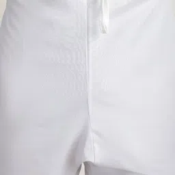 SOJANYA Geometric Embroidered Thread Work Pure Cotton Straight Kurta With Churidar image 3