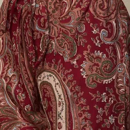 FASHOR Ethnic Motifs Printed V-Neck Three-Quarter Sleeves Pure Cotton Kurta Set image 3