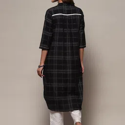 Biba Regular Pure Cotton Kurta with Palazzos image 5