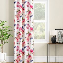 SEJ by Nisha Gupta White & Pink Floral Door Curtain-picture-34