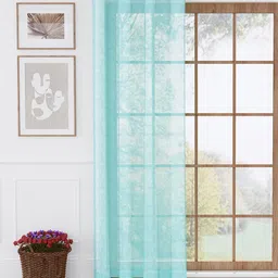 Story@home Blue Sheer Long Door Curtain-picture-42
