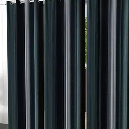 Shopgallery Grey Set of 3 Room Darkening Long Door Curtain-image-13