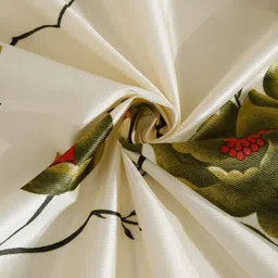 Fashion String Green & White Set of 3 Floral Door Curtain image 5