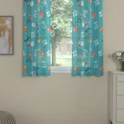 ROSARA HOME Unisex Blue Curtains and Sheers-picture-14