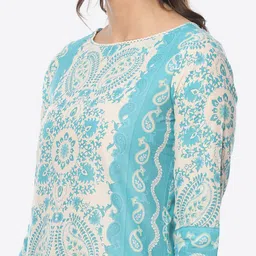 Biba Women Ethnic Motifs Printed Cotton Kurta image 2