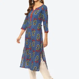 Kurti's by Menka Floral Printed Kurta image 5