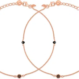 zavya Sterling Silver Anklet image 2