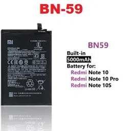 BKN Mobile Battery ForXIAOMI / REDMI / POCO / Mi Xiaomi Redmi Note 4G MOBILE BATTERY (BN-59) 5000 MAH image 5