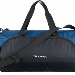 trawoc 30 L Gym Duffel Bag - 30L Unisex Bag TMPB01 with Shoe Compartment - Blue-picture-11