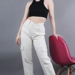 shre.ce Women Cargos image 3