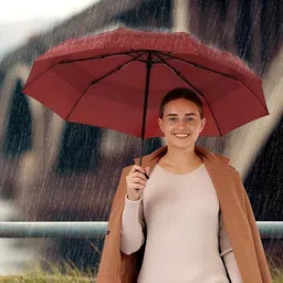 phantom UV Coated 3 Fold for Rain and Sun with Auto Open and Close Umbrella image 3