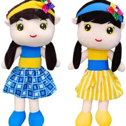 teddify Plush Embroidered Design Doll Soft Toys for Girls - 32 cm-picture-25