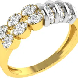 avsar AVR359A Avsar Real Gold 18K RING 18kt Diamond Yellow Gold ring image 2