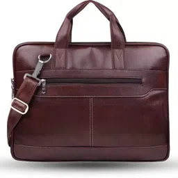 jairaj Men & Women Brown Messenger Bag image 2