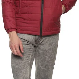 ryker Men Solid Bomber Jacket image 4