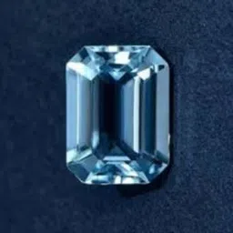 jemskart 11.25 Ratti 10.55 Crt Light Neela Real Aquamarine Stone Natural Beruj Gemstone Aquamarine Stone image 2