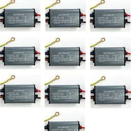 sg flash PACK OF 10 LED Waterproof Driver 50W 300MAHMetal Power Lighting Aluminum Housing Light Electronic Hobby Kit-picture-23