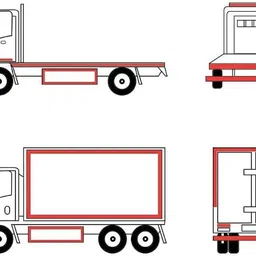 mnu 3M Self Adhesive Reflective Tape 50 mm x 4 m Red Reflective Tape image 2