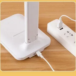 akr Powerful Rechargeable Touch Control Multifunctional LED Lamp Eye Protect Desk Study Lamp image 3