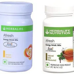 herbalife Afresh Energy Drink Mix - Lemon Flavor & Tulsi Flavor For Weight Loss Energy Drink-picture-30