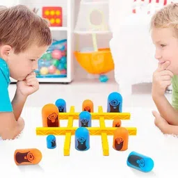 Gobble Board Game Learning Toys for 2+ Year Old Tic Tac Toe Brain Game-image-82