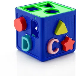 vrajvilla shape sorter cube Activity Fun Geometrics Shape Blocks Educational Learning Toys image 3
