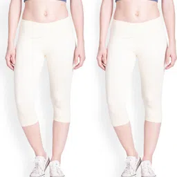 lyra Capri Women White Capri-picture-18